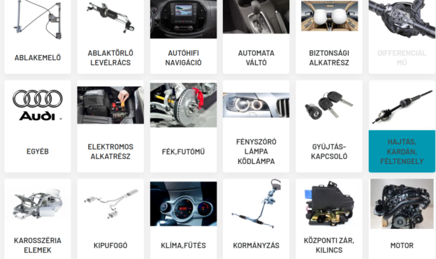 Audi bontott alkatrészek